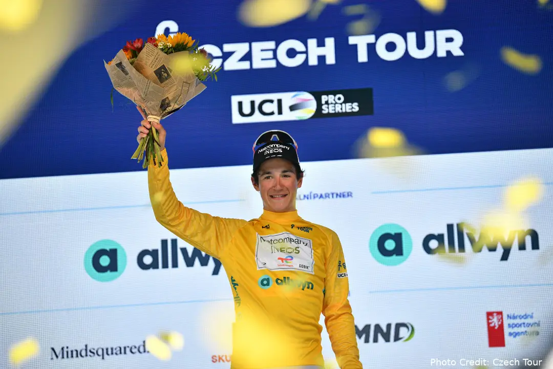 Andrew August at the 2026 Czech Tour