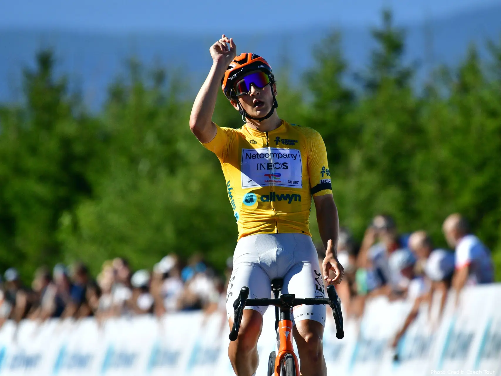 Andrew August at the 2026 Czech Tour