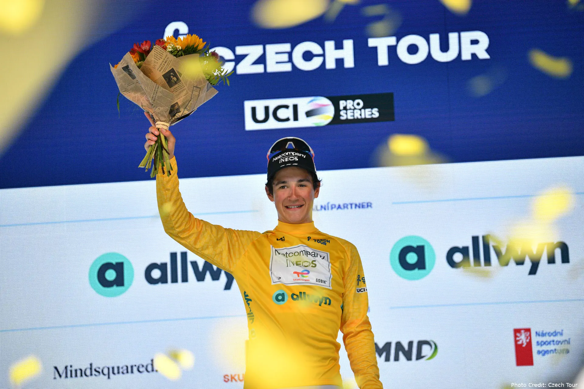 Andrew August at the 2026 Czech Tour