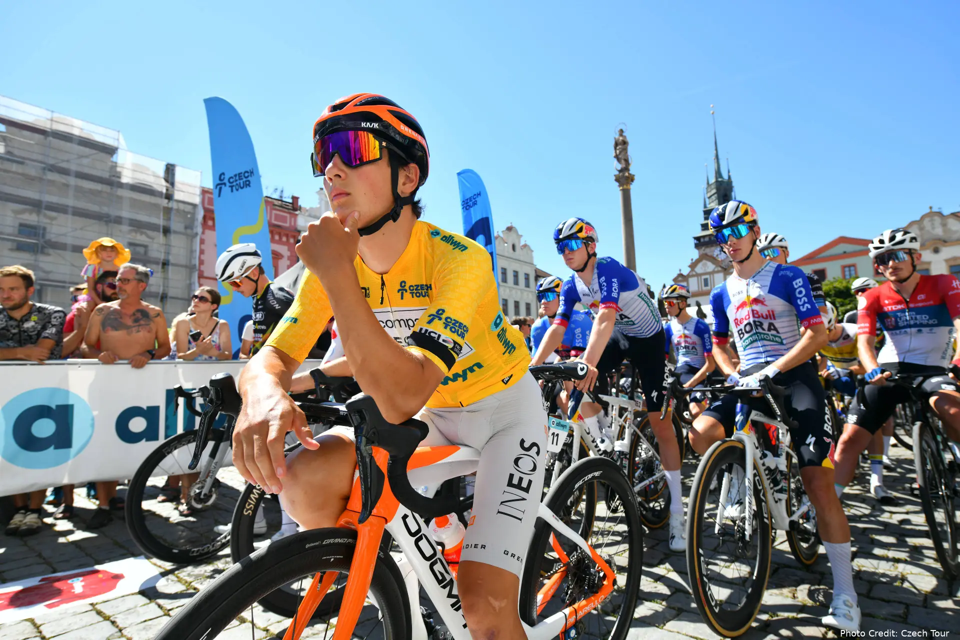 Andrew August at the 2026 Czech Tour