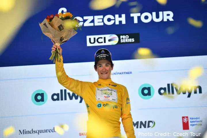 Andrew August at the 2026 Czech Tour