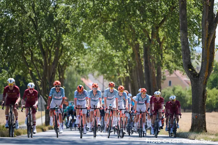 Netcompany INEOS in action at the 2026 Czech Tour