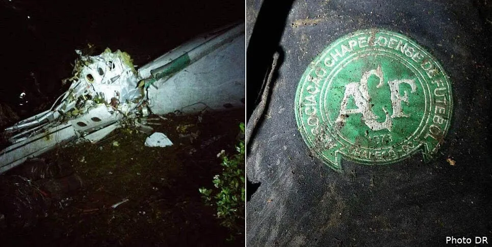 76 morts et 5 survivants dans le crash de l avion transportant une equipe bresilienne capture d e cran 2016 11 29 a 10 54 35162476