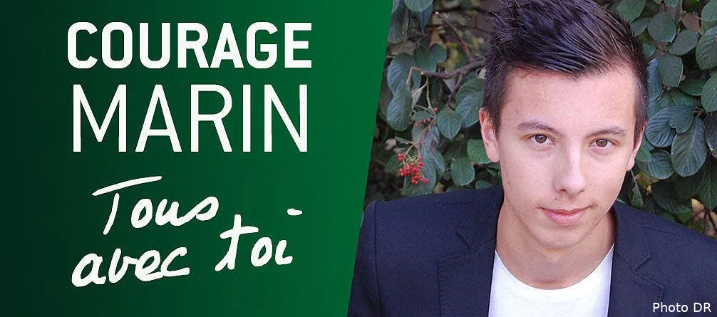 asse les verts rendent hommage a marin agresse a lyon marin161548