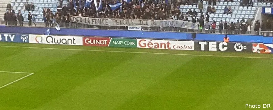 bastia une banderole pour eder qui va faire scandale banderole175334