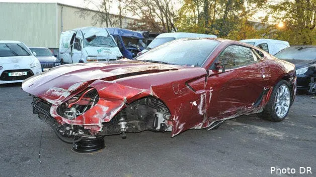 cristiano ronaldo meme ses epaves valent de l or ferrari 599 gtb ronaldo accident 2009 10811120ydixa 203843651