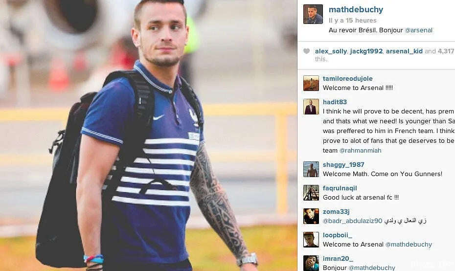 debuchy s annonce officiellement a arsenal debuchy86767