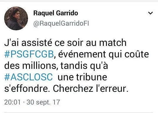 l1 derapage incontrolee de la porte parole de melenchon apres psg bordeaux et amiens lille dk 28hpwsaal6c6195145