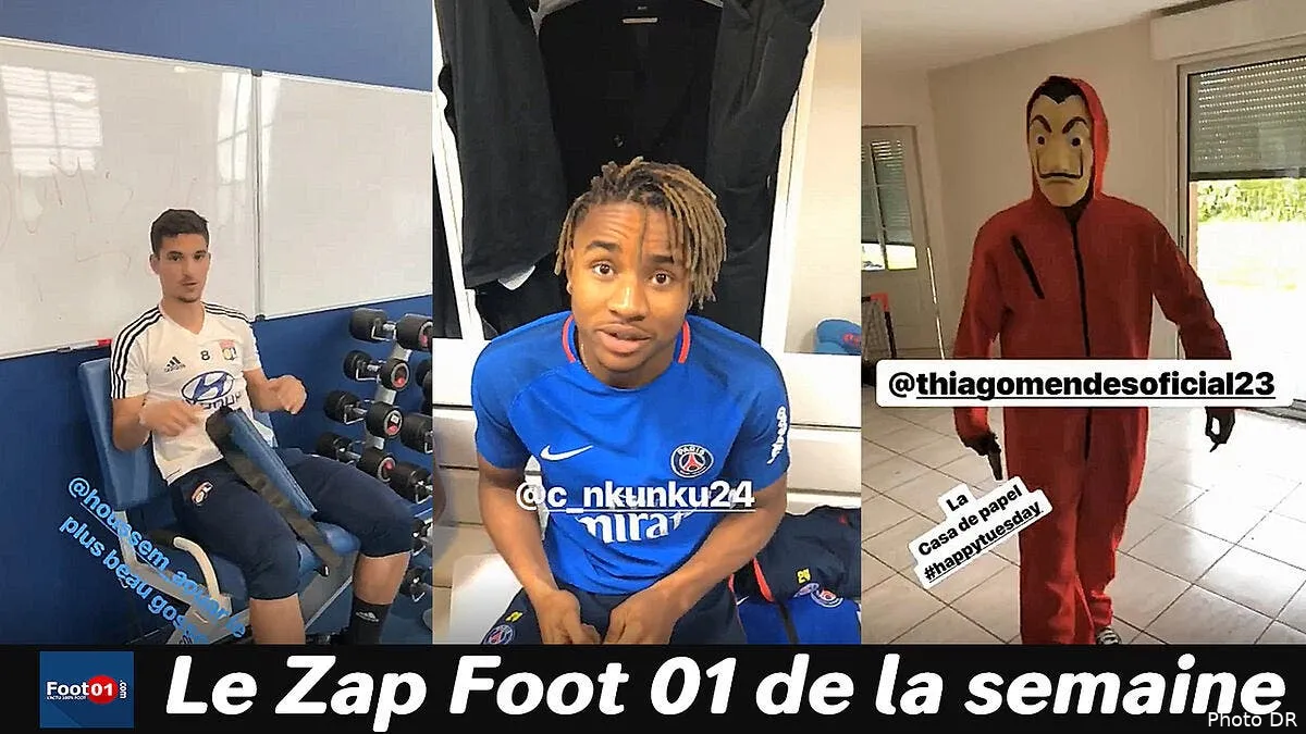 neymar est la bouna sarr blagueur et un bizutage xxl a lyon vignette zap 08 05218357