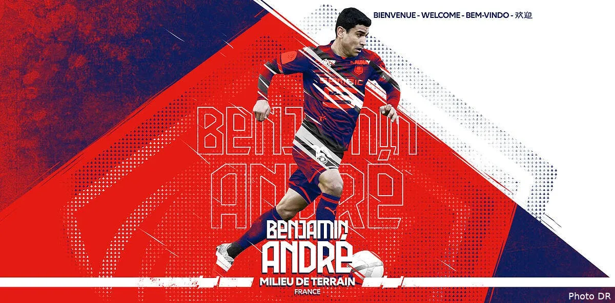 officiel benjamin andre quitte rennes et signe a lille benjamin andre losc 16 9 1259033