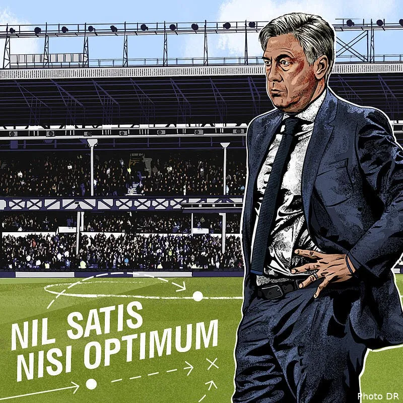 officiel carlo ancelotti entraineur d everton ca box273337