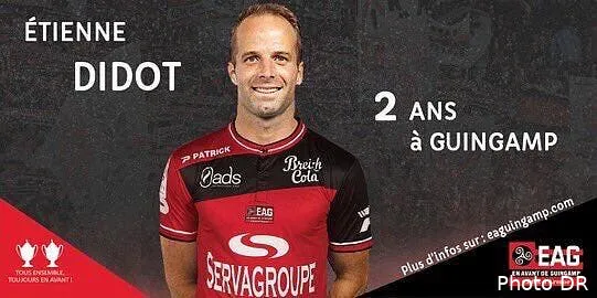 officiel etienne didot quitte le tfc et signe a guingamp cla27giwmaeta33146076