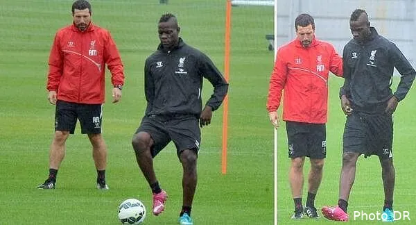 photo balotelli s entraine avec liverpool bv4638xiiaexob490485