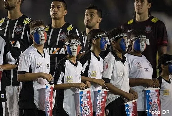 photo le bel hommage a la france venu du bresil corinthians125985