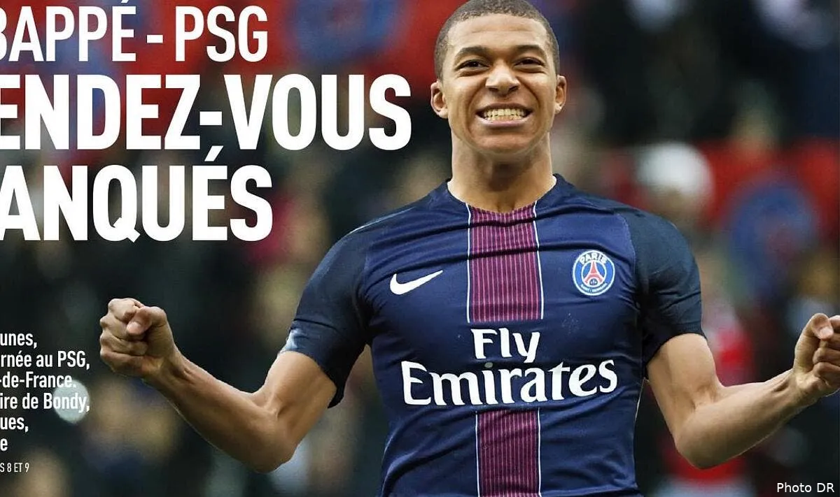 psg asm la une de l equipe qui fait bondir pierre menes mbappepsg175108