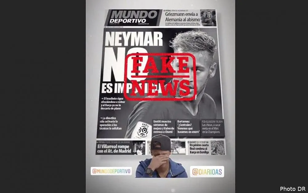 psg neymar clashe la presse espagnole il reste au psg neymar fake news233741