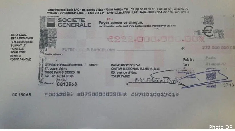 psg une photo du cheque de 222me pour neymar devoilee capture d e cran 2017 08 05 a 13 41 11188593