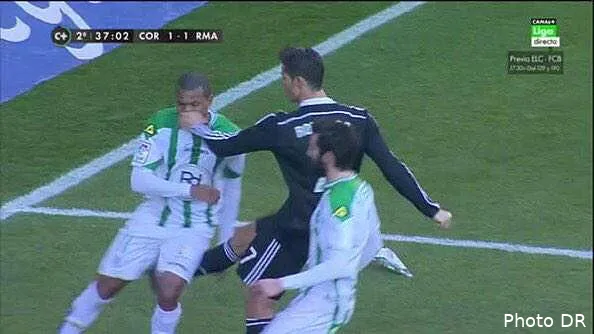 video cristiano ronaldo devient fou et finit expulse ronaldo102461