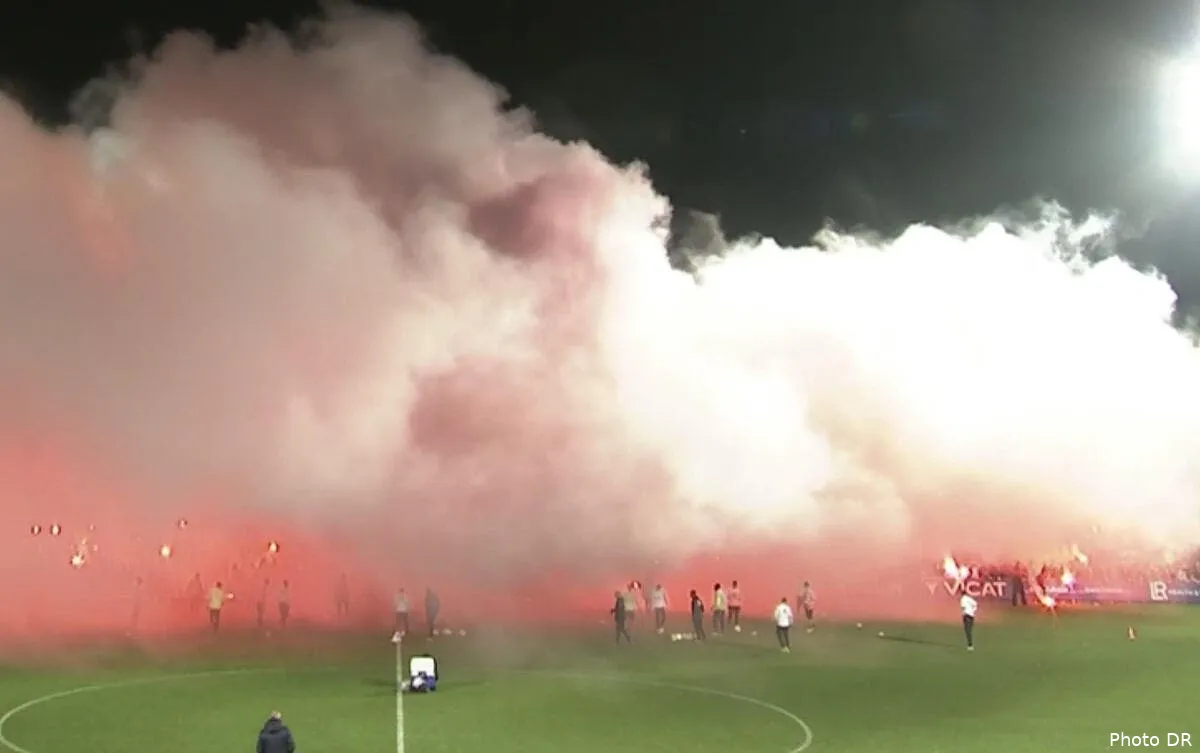 video enorme ambiance a lyon avant le derby asse ol entrinement lyon198765
