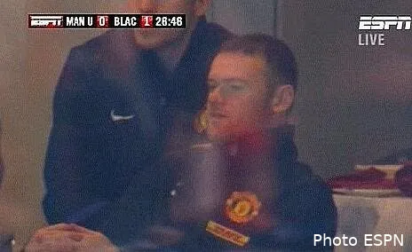 man utd refuse de confirmer que rooney a ete puni par ferguson article 2080810 0f4e4a6200000578 288 468x31329318