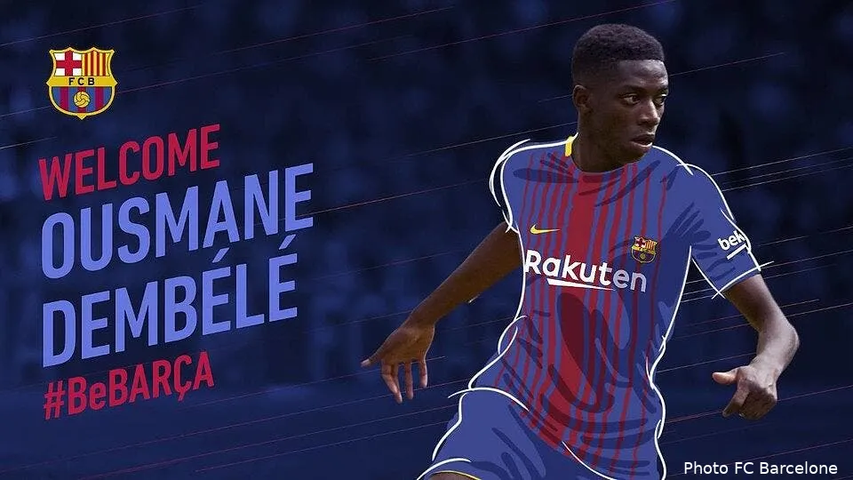 officiel ousmane dembele au barca c est fait dembele 9190851