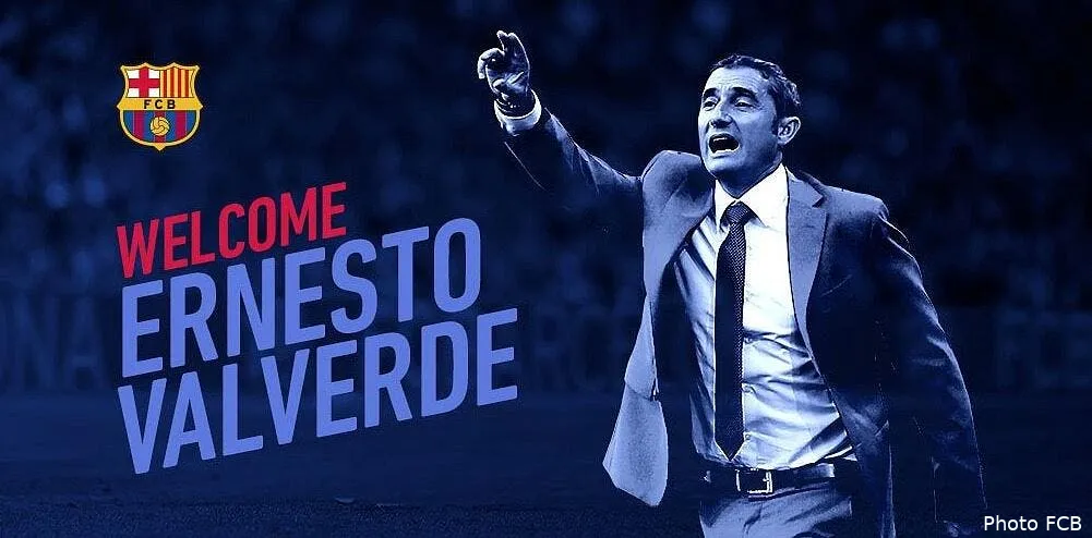 officiel ernesto valverde nouveau coach du fc barcelone valverde181648