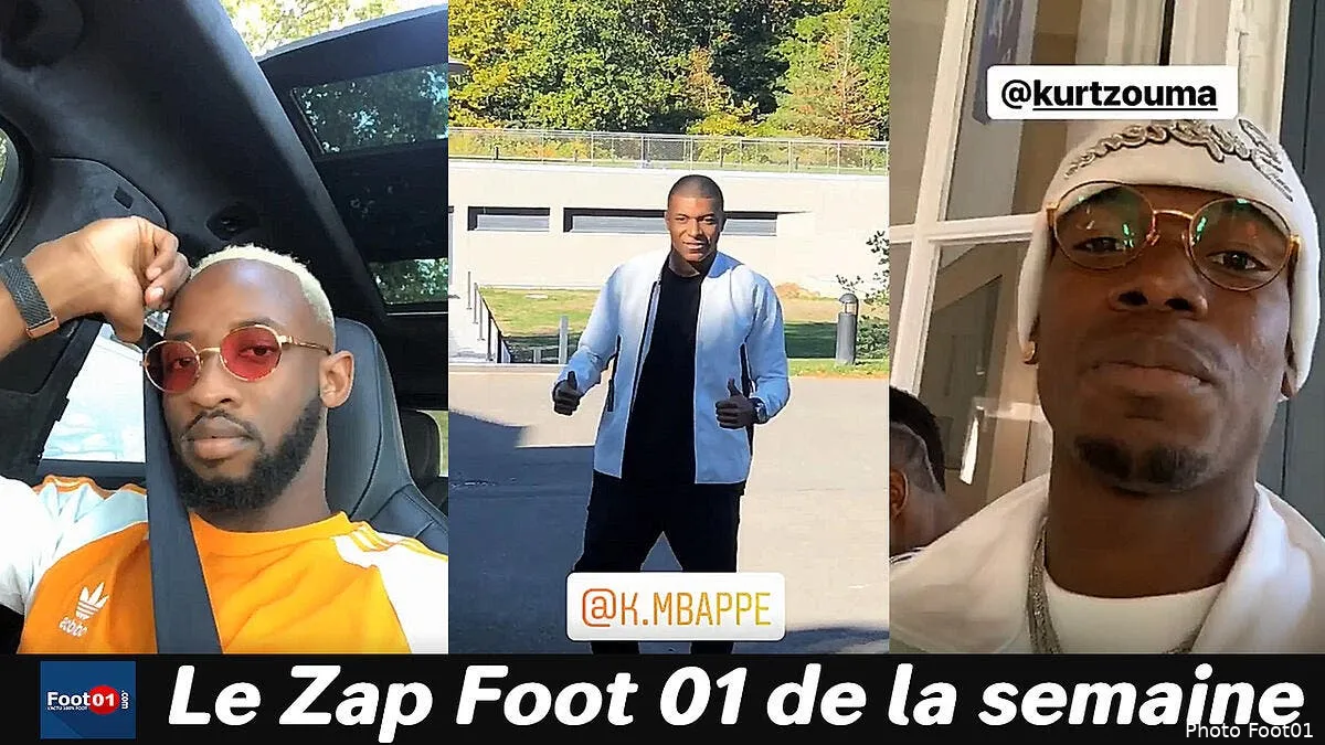 pogba kiffe l ufc mbappe superstar dembele se plait a lyon vignette zap 09 10232917