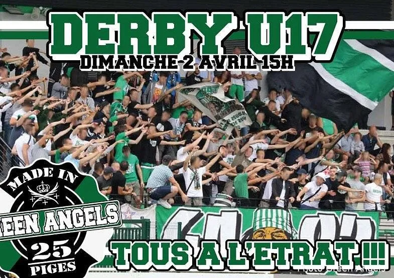 asse les green angels veulent aller manger de l ol asse les greens angels appellent a la mobilisation pour le derby u17 1329413064175036