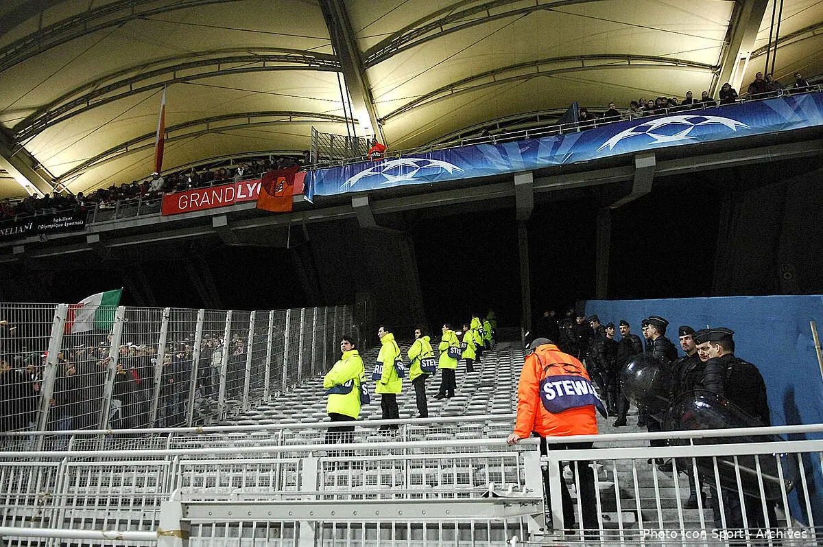OL : Un violent incident entre supporters de Lyon et de Bastia