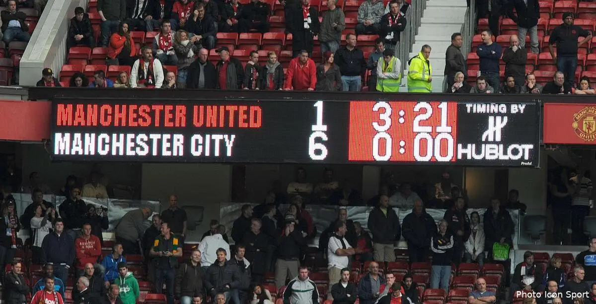 1-6, un score qui laisse KO Sir Alex Ferguson