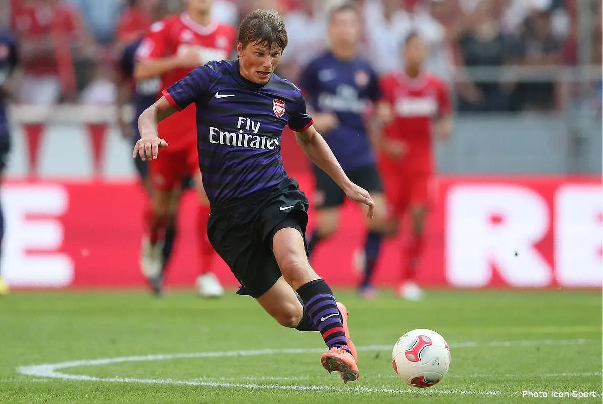 583 euros la seconde, la facture d’Arshavin à Arsenal en 2013