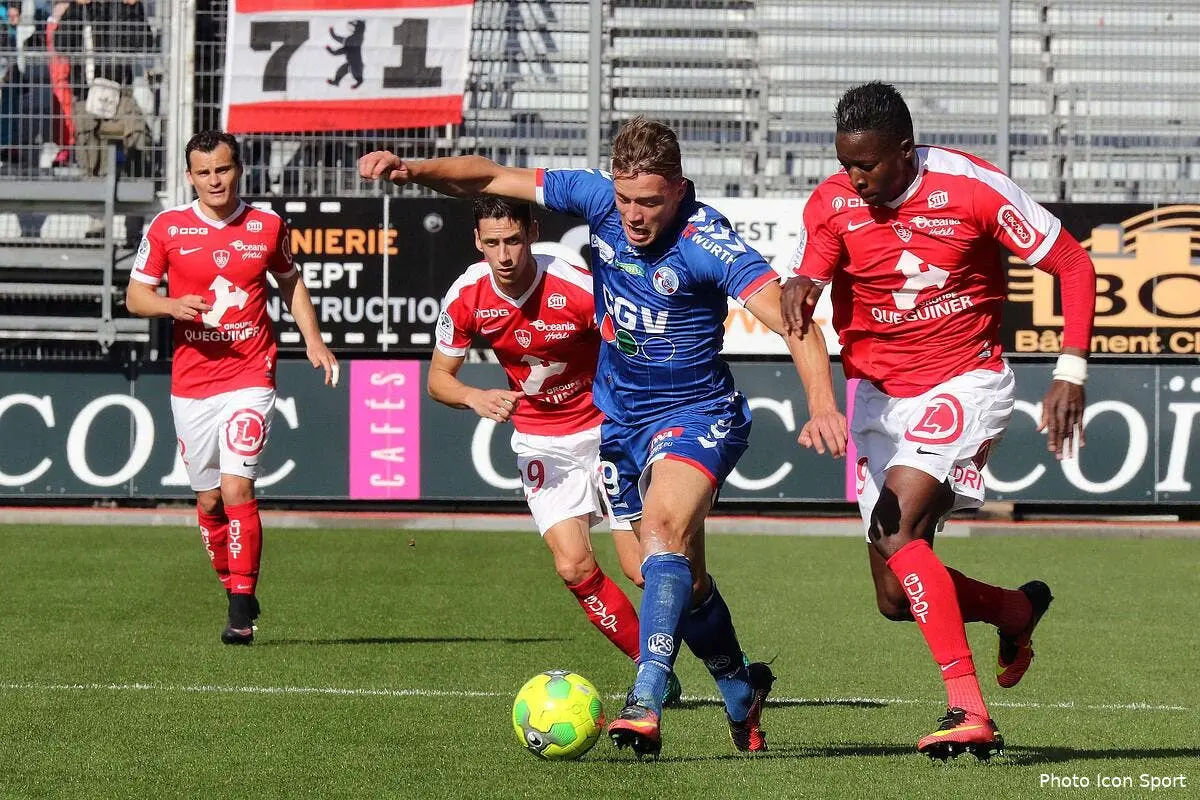 Brest -  Strasbourg : 2-1