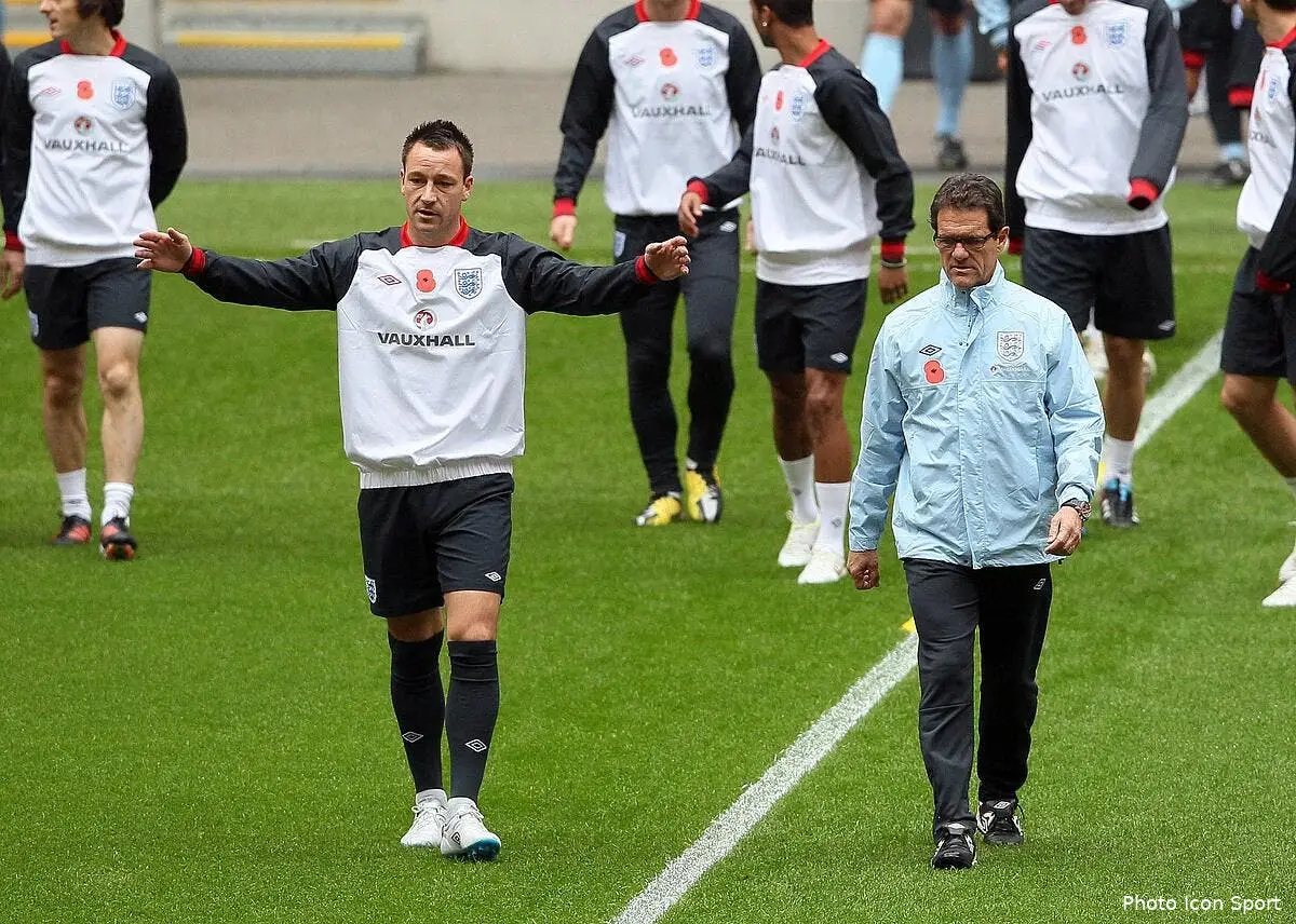 Capello met son poste en jeu pour défendre Terry