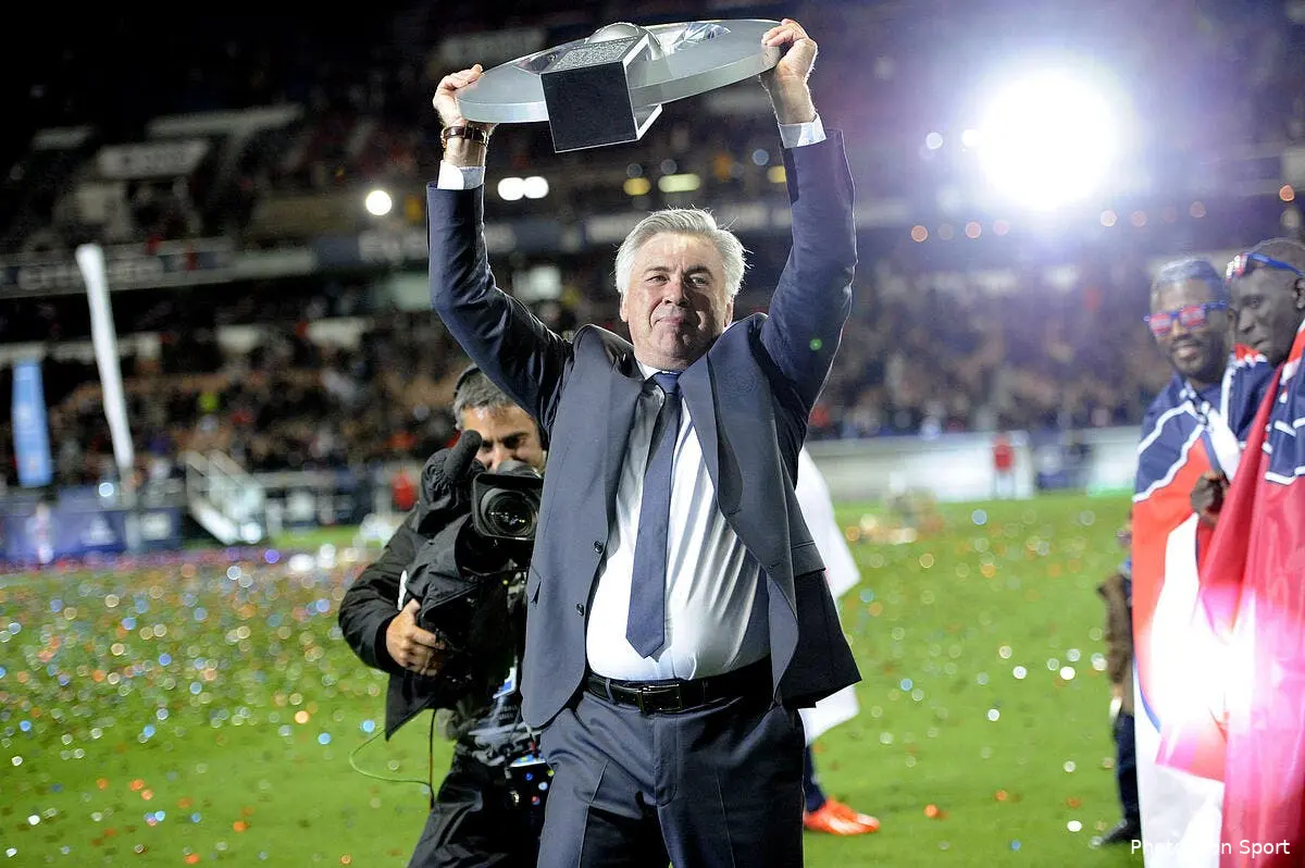 Carlo Ancelotti quitte le PSG !
