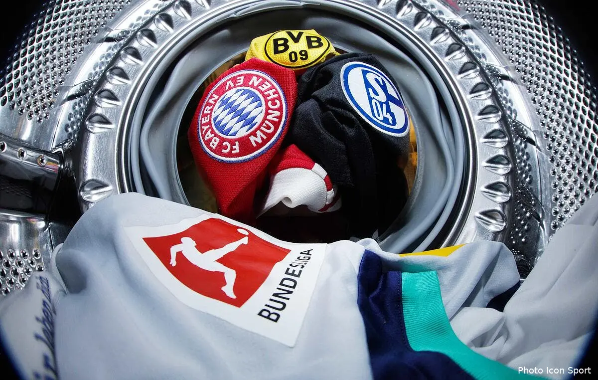 covid 19 le foot de retour en allemagne la police s en mele icon firo240420trikotj05283601