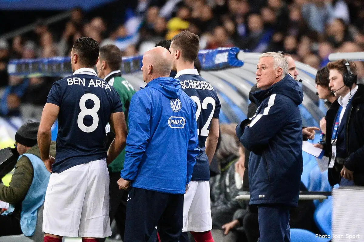 EdF : Ben Arfa colle un tacle énorme à Deschamps