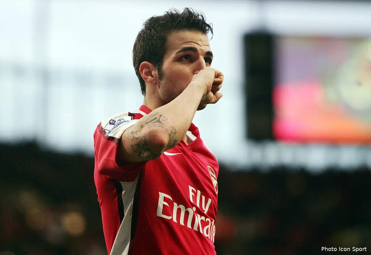 Fabregas a fait ses adieux à ses potes d'Arsenal