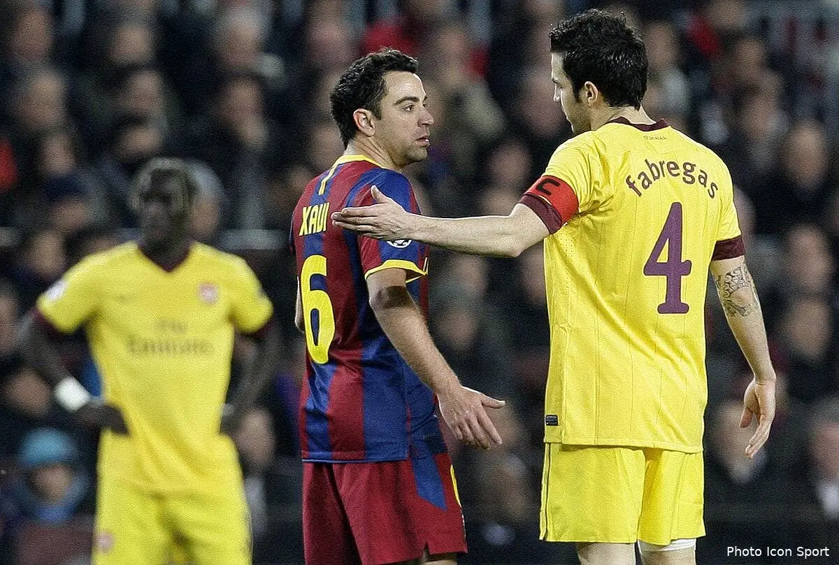Fabregas « souffre » à Arsenal selon Xavi