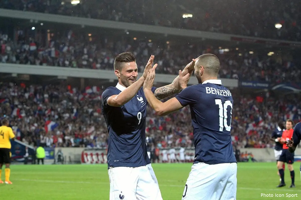 Giroud-Benzema, Deschamps a adoré