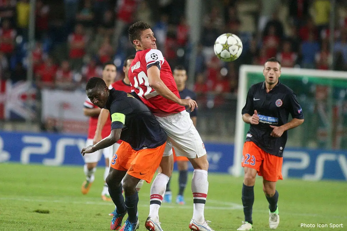 Giroud pense avoir rassuré Arsenal à Montpellier