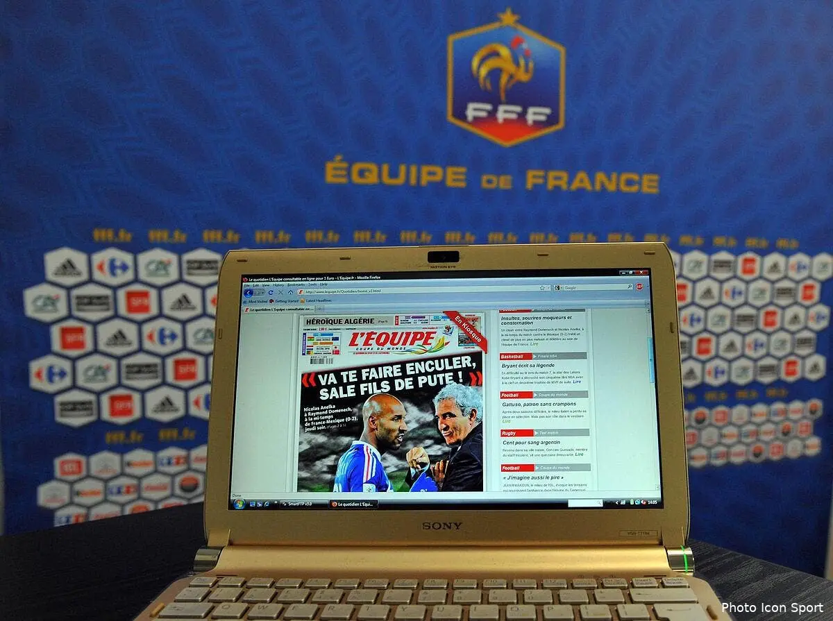 Henry, Evra et Abidal défendent Anelka face à L’Equipe