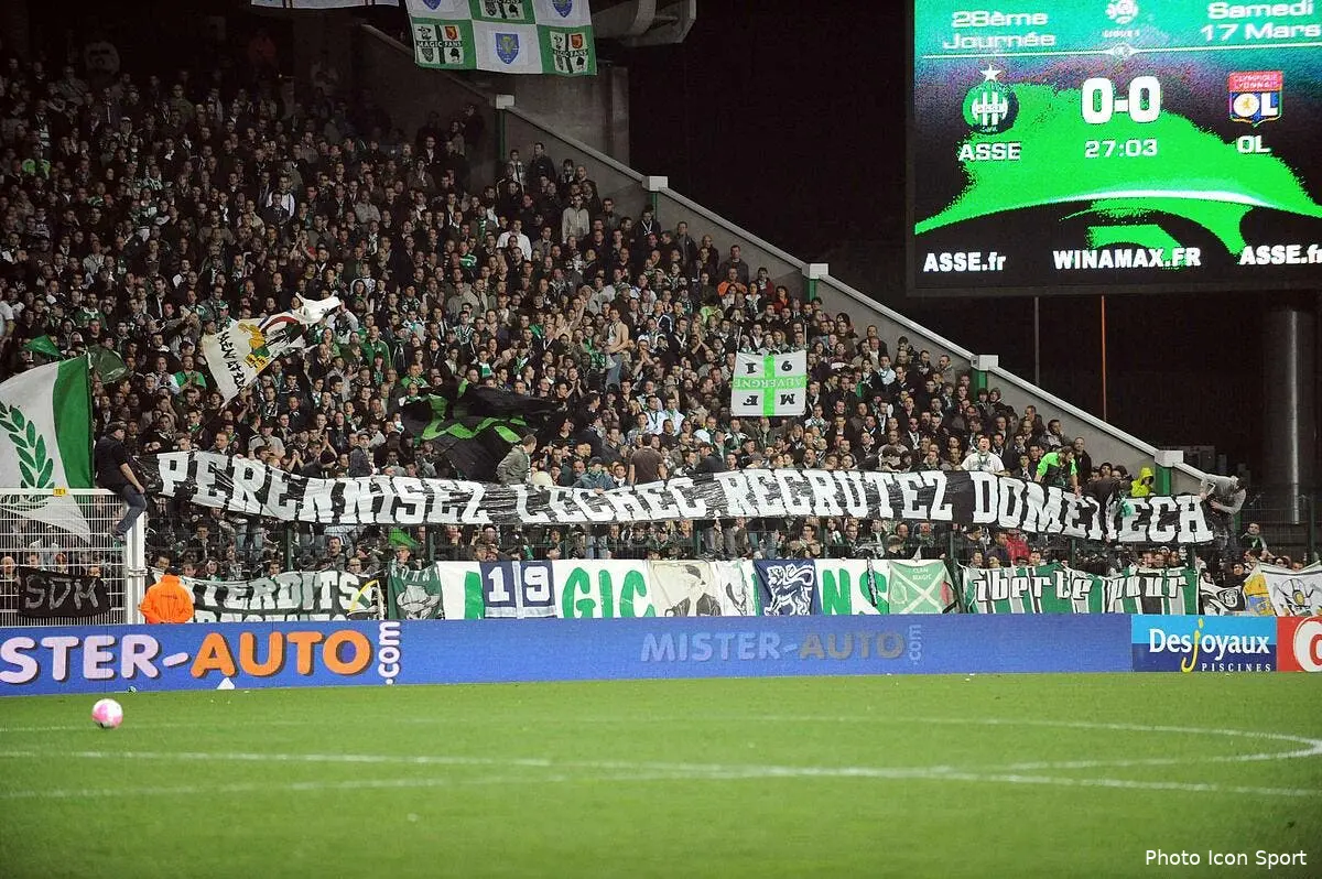 L’ASSE interdite de supporters à domicile