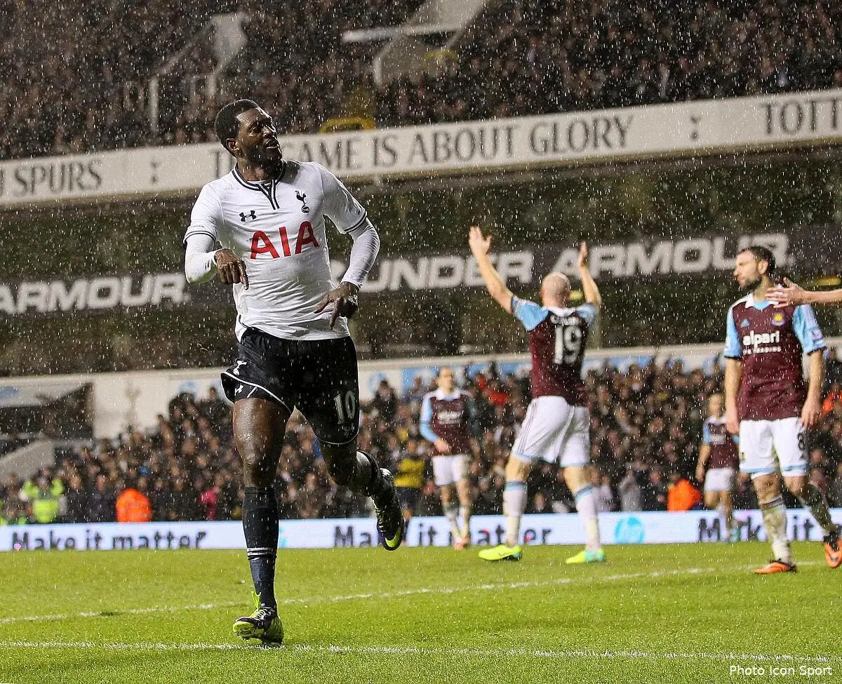Le revenant Adebayor remet Tottenham sur les rails