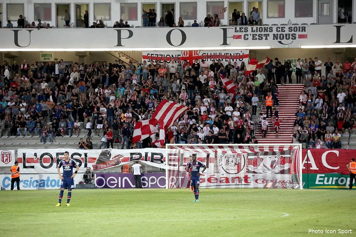 L'OL avait un supporter à Ajaccio