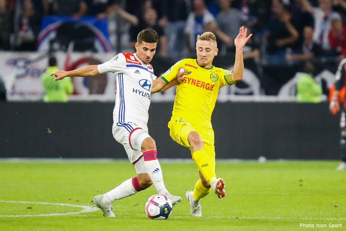 L1 : L'OL stoppé dans son élan par Nantes, Bordeaux cale