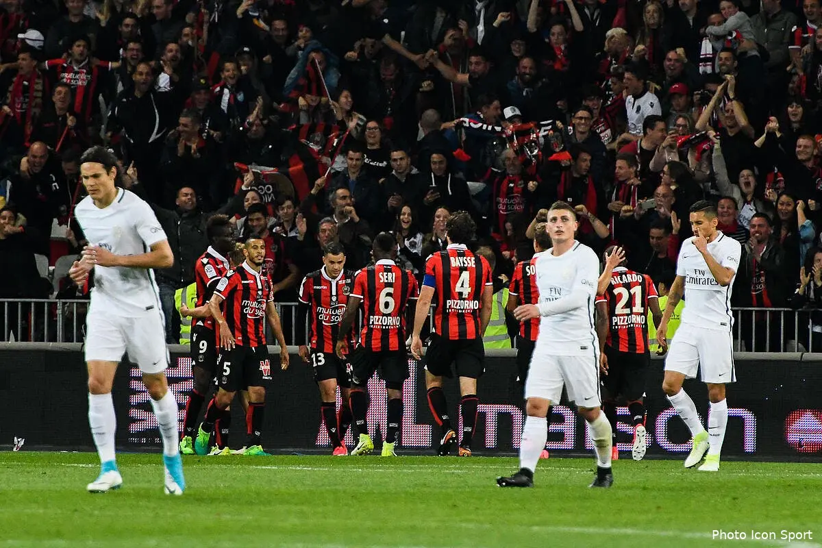 L1 : Le PSG pète un câble à Nice, le titre part en fumée