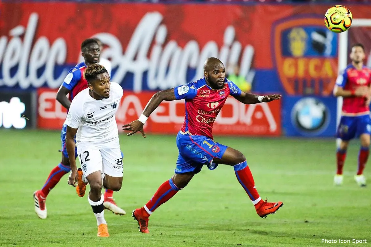 L2 : Match perdu sur tapis vert pour le GFC Ajaccio contre le Paris FC