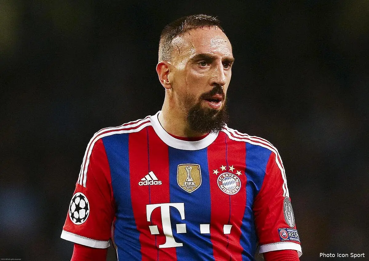 la baston entre ribery et kompany est presque passee inapercue ribery 1297771