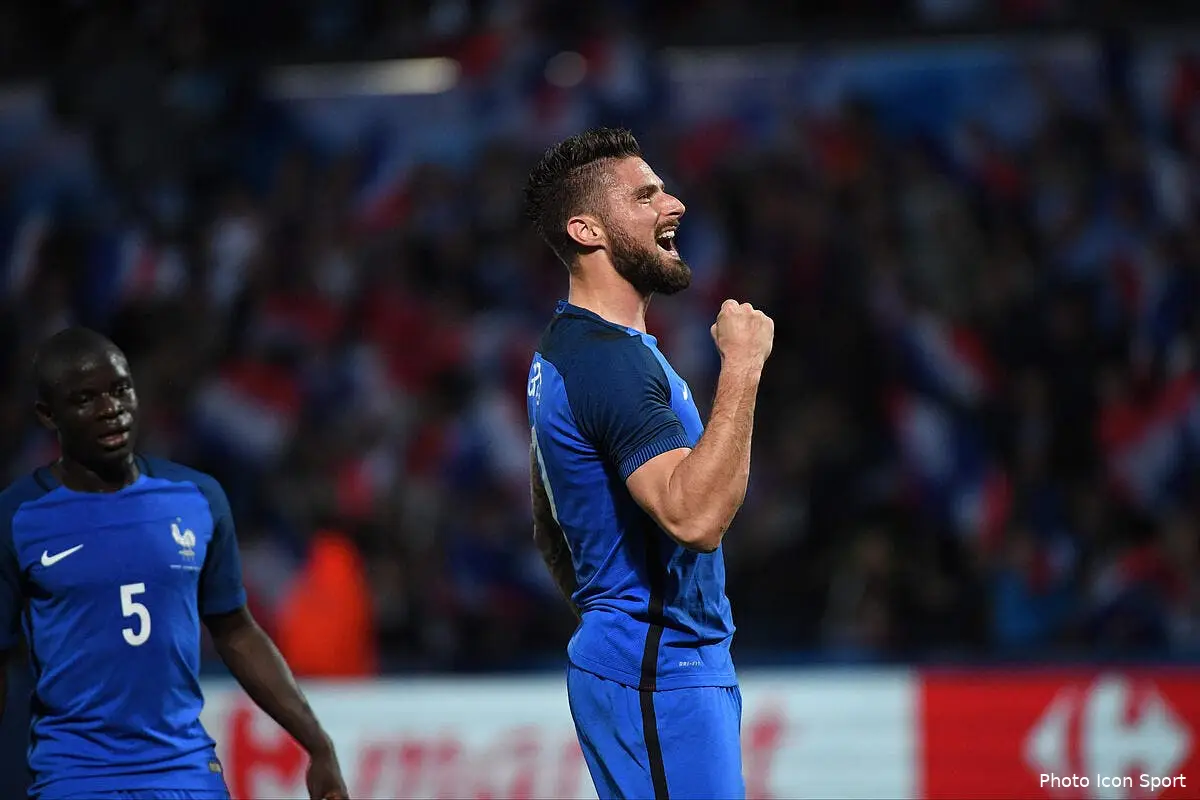 La France et Giroud se régalent avant l’Euro 2016 !