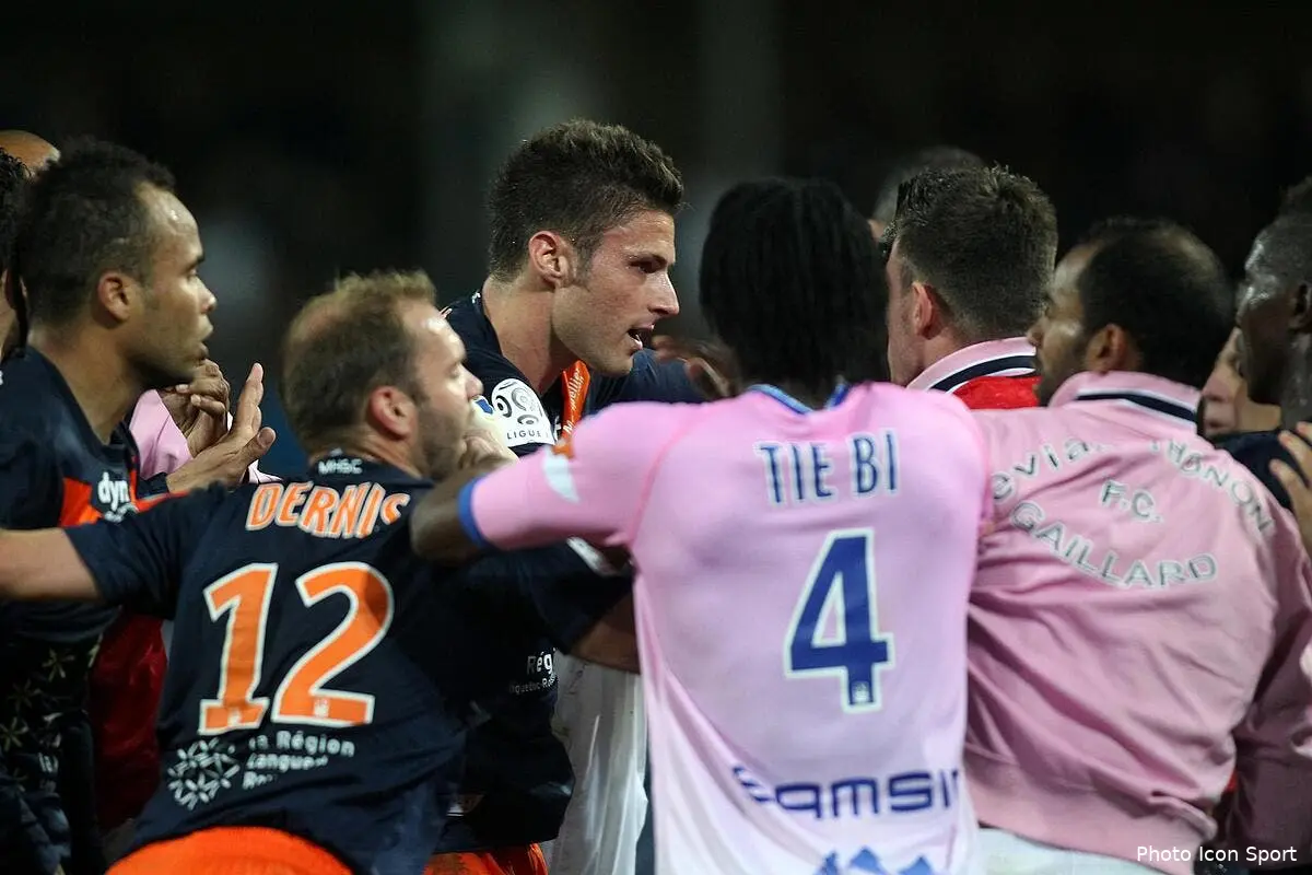 La LFP se penche sur la bagarre générale de  Montpellier-Evian